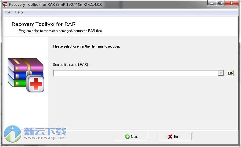 recovery toolbox for rar 1.4.0 正式版