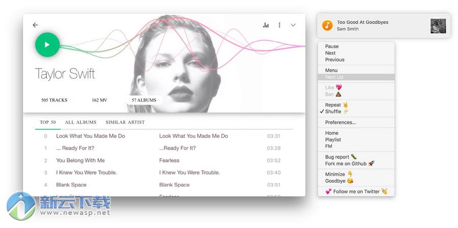 ieaseMusic for Mac 1.3.0 正式版