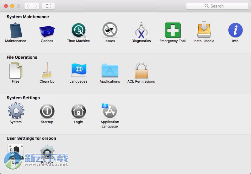 TinkerTool System for Mac