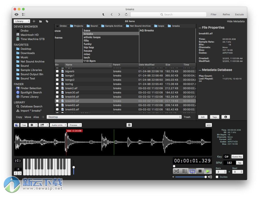 AudioFinder for Mac 5.9.13 破解