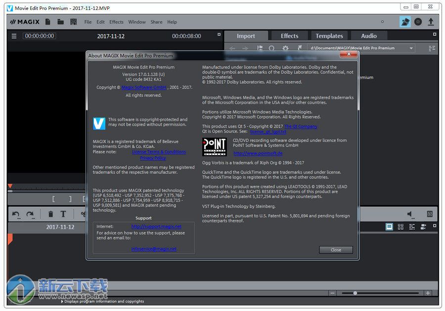 MAGIX Movie Edit Pro Premium 2018 破解