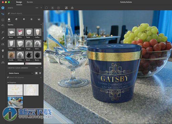 Adobe Dimension CC 2018 for Mac 破解