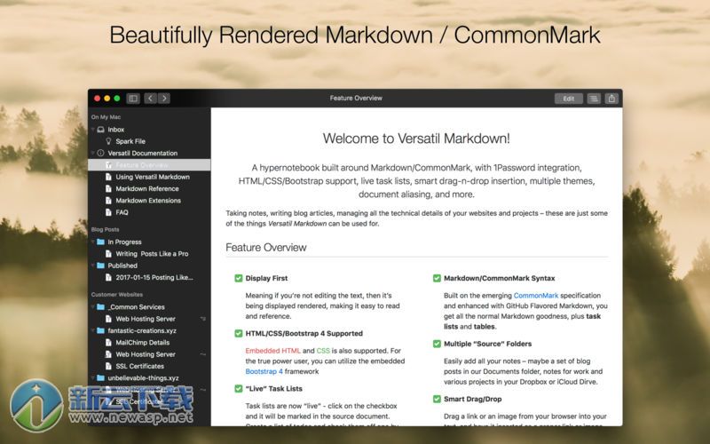 Versatil Markdown for Mac 2.0.15 破解