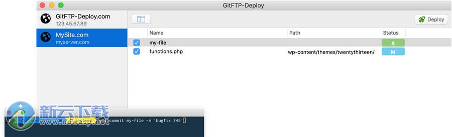 GitFTP-Deploy for Mac