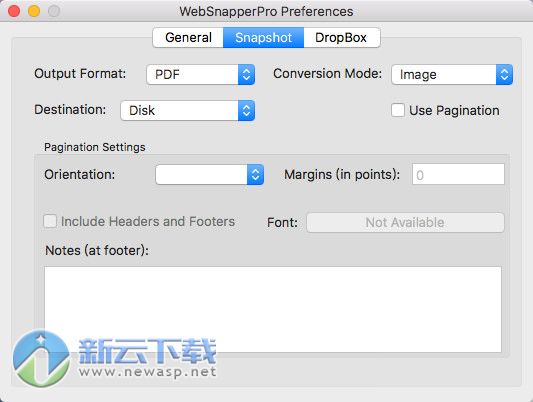 WebSnapperPro for Mac