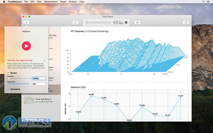 FuzzMeasure Pro for Mac 4.1.1 破解