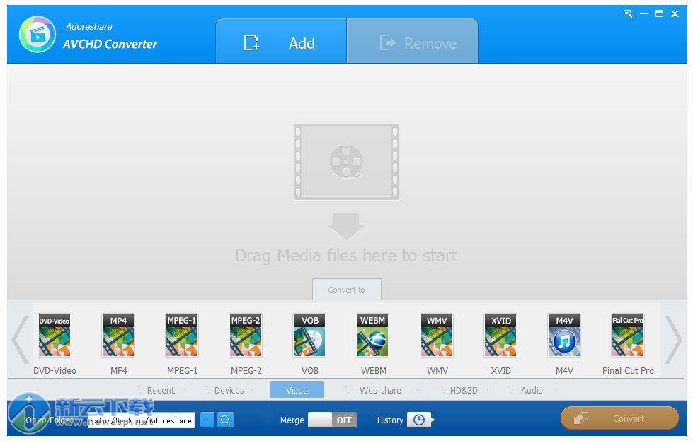 Adoreshare AVCHD Converter 破解 1.5.0.0