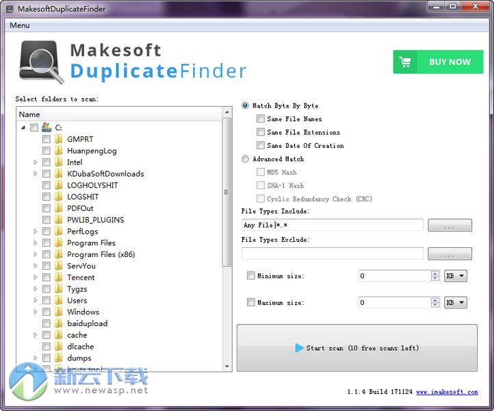 Makesoft DuplicateFinder 1.1.5 绿色版