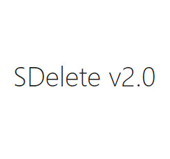 SDelete(文件删除小工具) 2.0 绿色免费版
