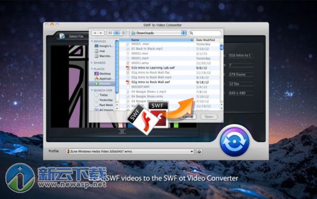 SWF to Video Converter for Mac 3.0.10 绿色免费版