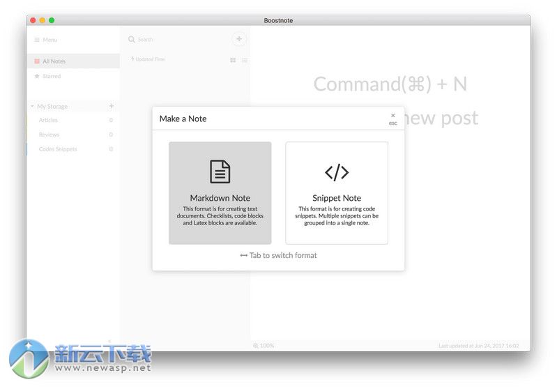 Boostnote for Mac