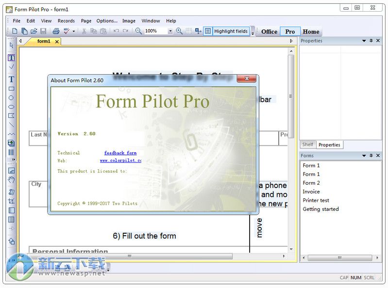 Form Pilot Office（表格扫描打印软件）