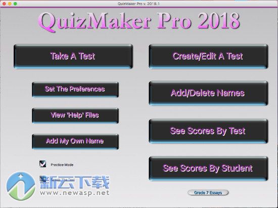 QuizMaker Pro 2018 for Mac