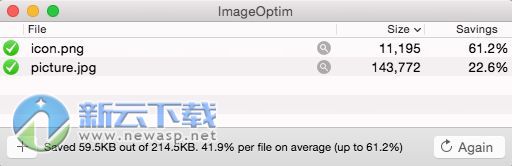 imageOptim for mac 1.8.0 免费版