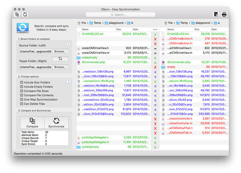 DSync for Mac