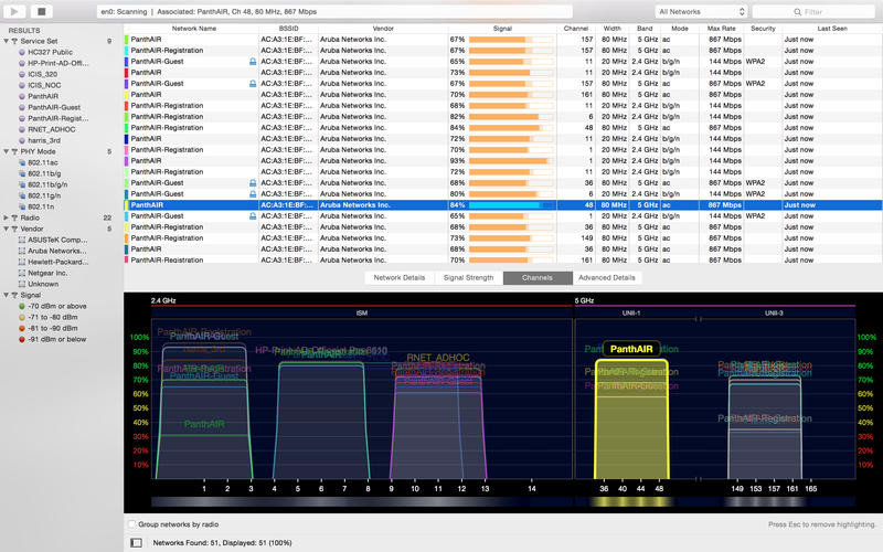 WiFi Explorer Pro for Mac