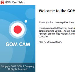 GOM Cam（超强录屏软件） 1.0.17 绿色免费版