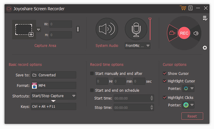 Joyoshare Screen Recorder（屏幕录制软件） 1.0 破解