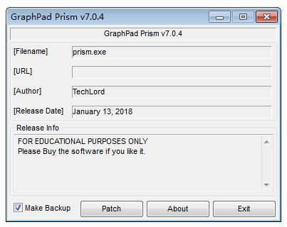 GraphPad Prism 7中文免安装