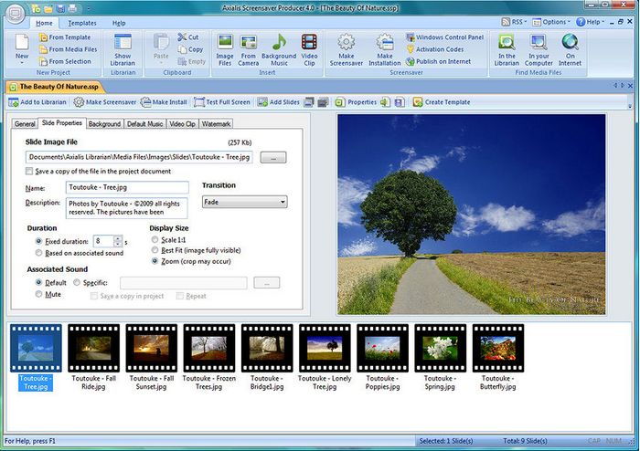 Axialis Screensaver Producer 4.20 最新版