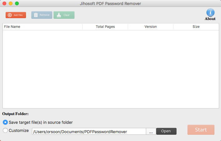 PDF Password Remover for Mac