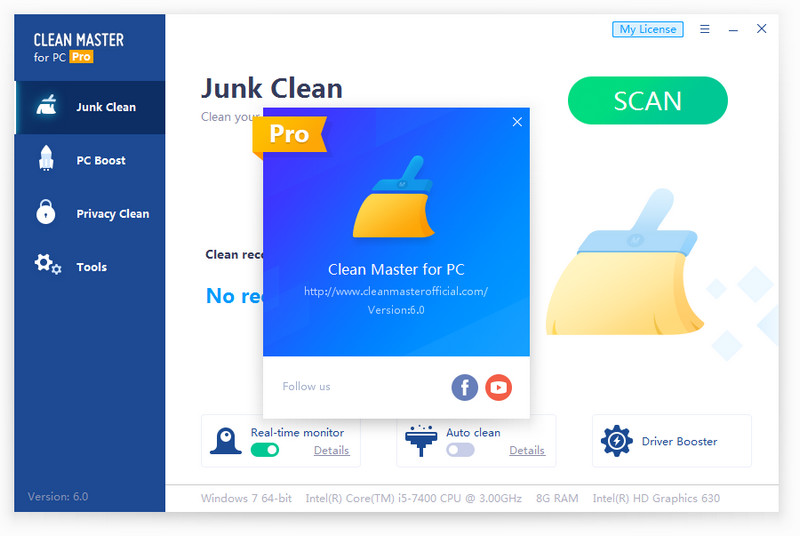 Clean Master 6 for PC Pro