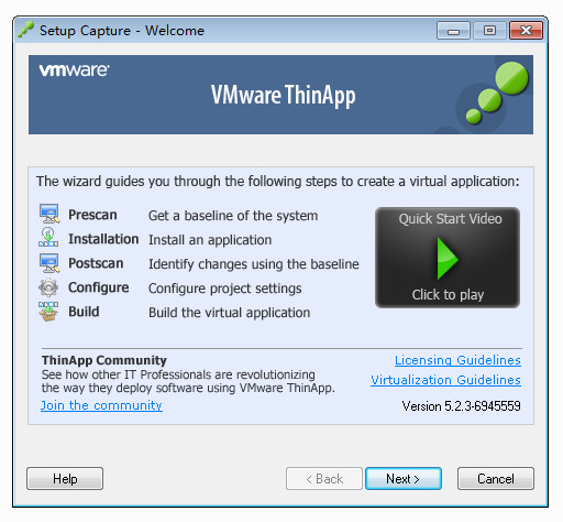 VMware ThinApp 破解 5.2.4 含注册码