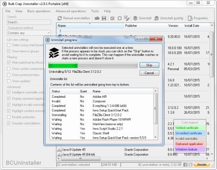 Bulk Crap Uninstaller专业版