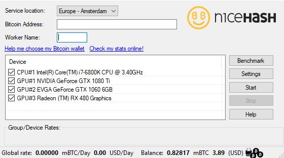 NiceHash Miner Legacy