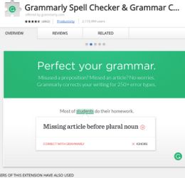 Grammarly for chrome 1.4.778 最新版