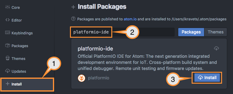 PlatformIO IDE