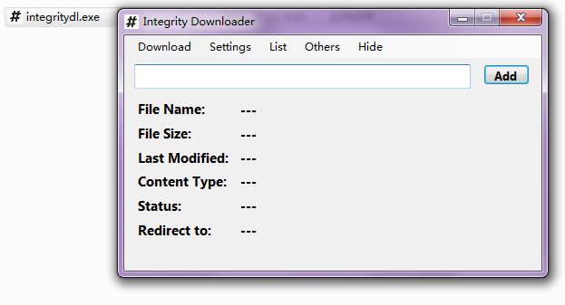 Integrity Downloader