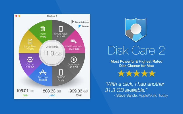 Disk Care 2 for Mac