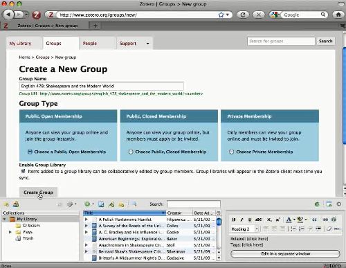 Zotero for mac