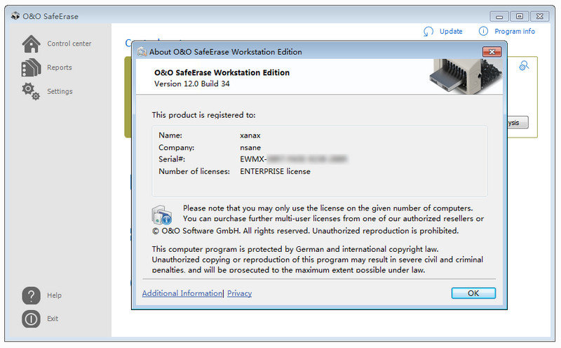 O&O SafeErase 12 破解