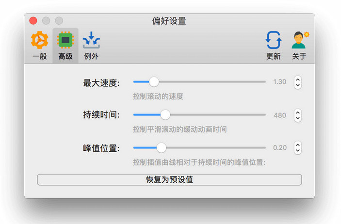 Mos for Mac