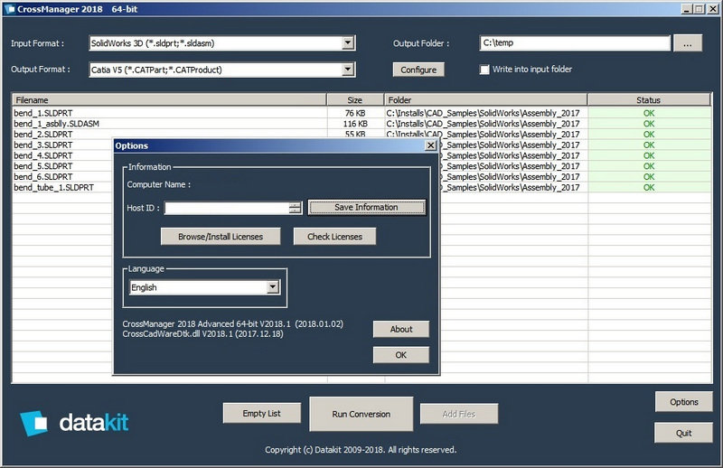 CrossManager 2018 破解