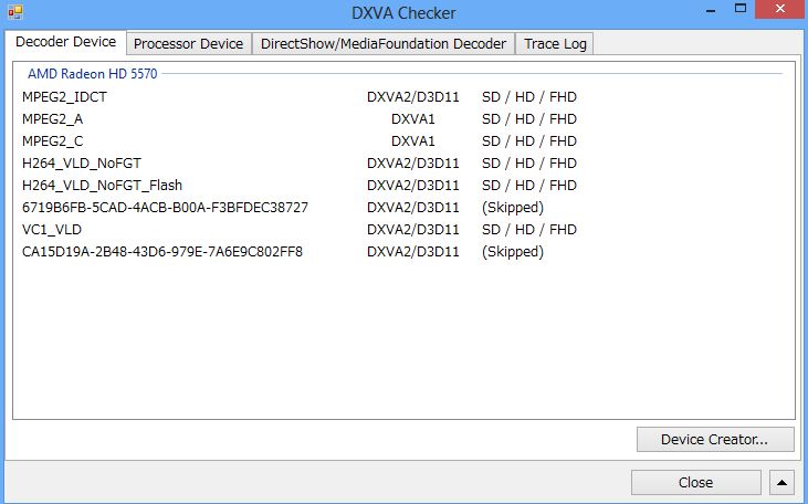 DXVA Checker 3.15.3 绿色版