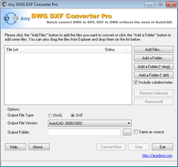 Any DWG DXF Converter Pro 2018.0 破解