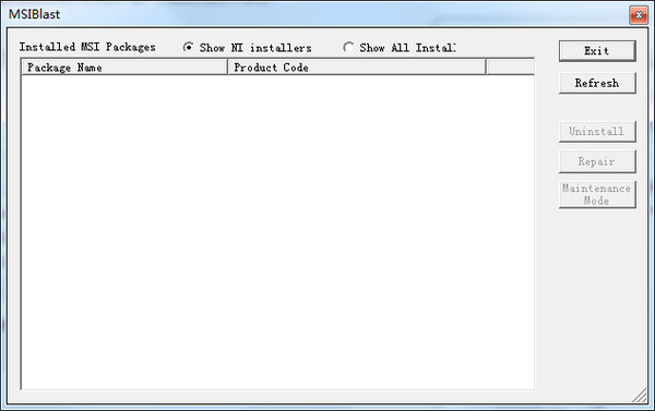 MSIBlast ni卸载工具