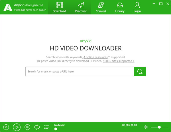AnyVid视频下载器 7.8.0 绿色版