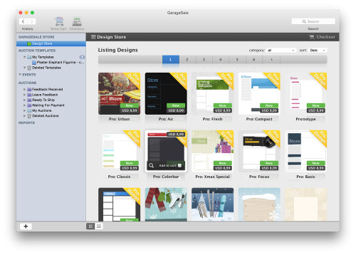 GarageSale for Mac