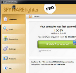 SPYWAREfighter反间谍软件 4.5.162