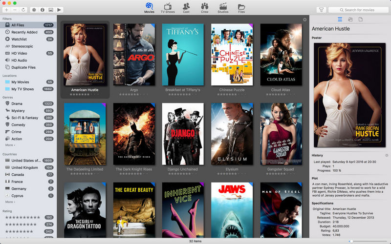 Movie Explorer for Mac 1.8.1 破解