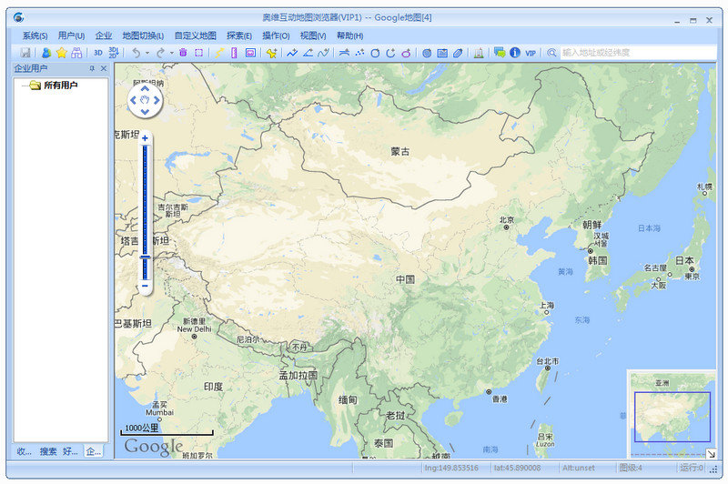 奥维互动地图浏览器PC破解