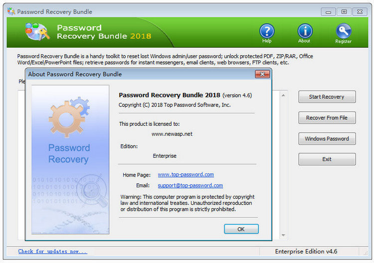 Password Recovery Bundle 2018（密码恢复软件）