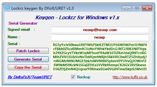Lockrz for Windows 1.0.14.0 破解