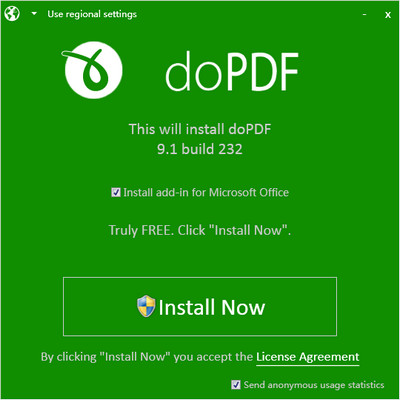 doPDF 免费PDF转换器 9.1.232