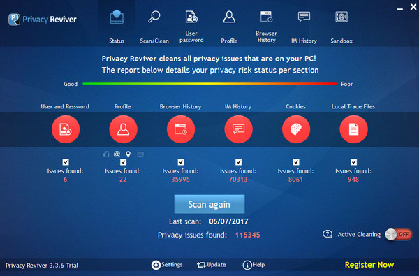 Privacy Reviver（电脑隐私保护） 3.8.6 破解