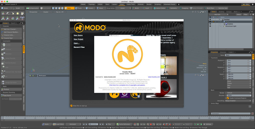instal the last version for apple The Foundry MODO 16.1v8